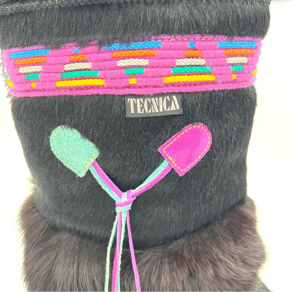 Tecnica Italian Apres Skandia Fur Ski Winter Boots Womens EU 41 Size 9 - Picture 6 of 15